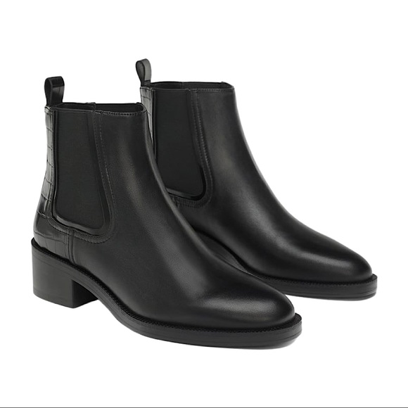 Zara Shoes - 🎉HP🎉 Zara Botin Chelsea Boot Black Size: 37